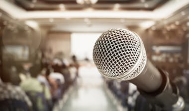 Microphone - Employee Performance Management TED Talks.